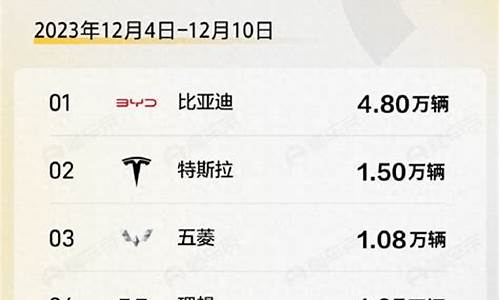 12月汽车销量排行榜2024_12月汽车销量排行榜2022